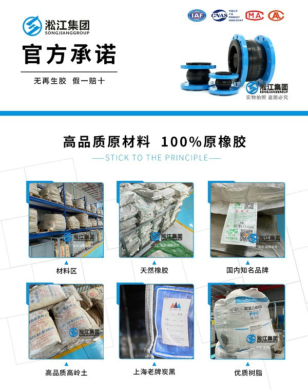 PTFT型 內(nèi)襯四氟橡膠接頭 橡膠接頭電擊檢測報告